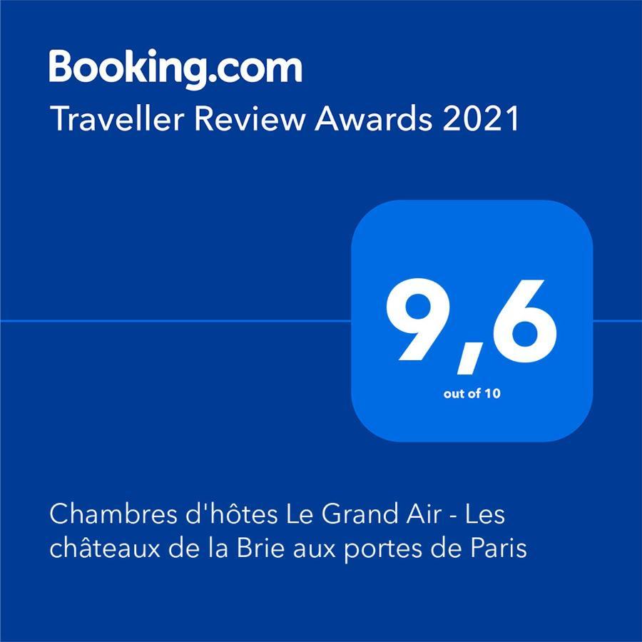 Chambres d'hôtes Le Grand Air - Les châteaux de la Brie aux portes de Paris Ozouer-le-Voulgis Extérieur photo